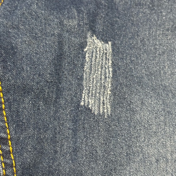 Rushers Jeans straight cut with distress on front size 32 - Picture 6 of 7